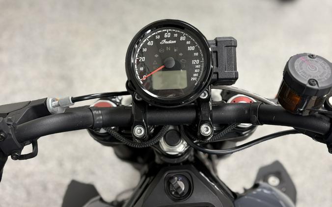 2023 Indian Motorcycle FTR Stealth Gray / Orange Burst - UO8637
