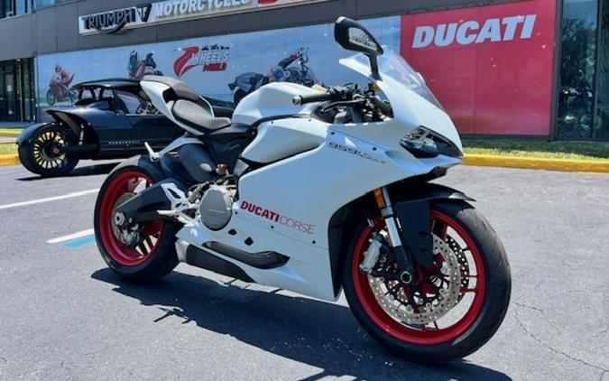 2017 Ducati 959 Panigale Arctic white silk