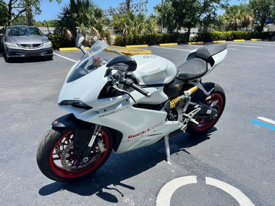 2017 Ducati 959 Panigale Arctic white silk