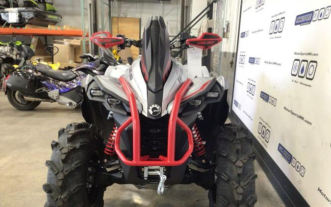 2024 Can-Am Renegade X MR 1000R Silver & Red