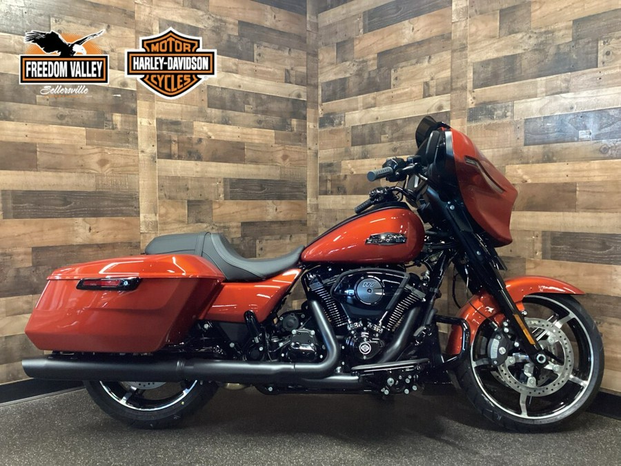 2024 Harley-Davidson Street Glide® Whiskey Fire - Black Finish FLHX