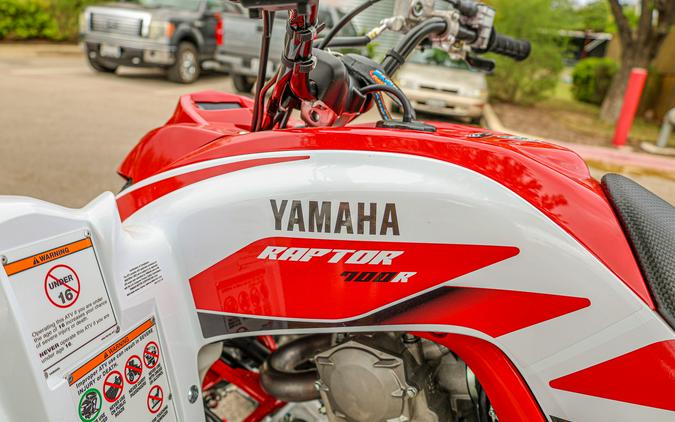 2026 YAMAHA RAPTOR 700R SE