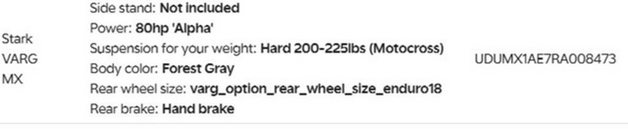 2024 Stark Future VARG Alpha 18"_80HP