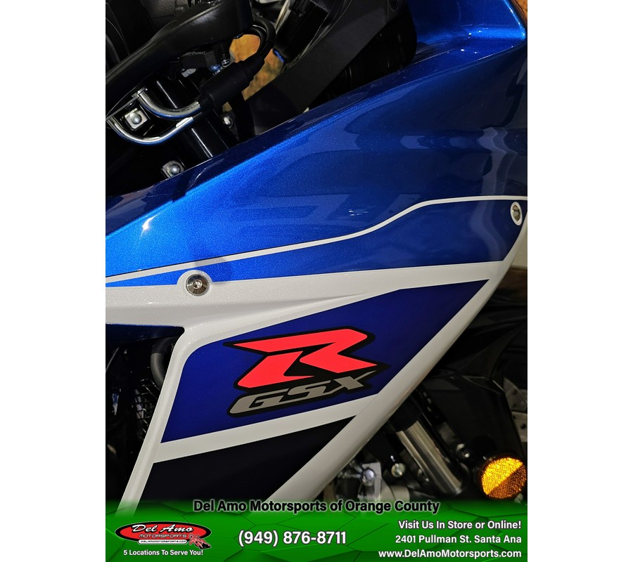 2025 Suzuki GSX-R600