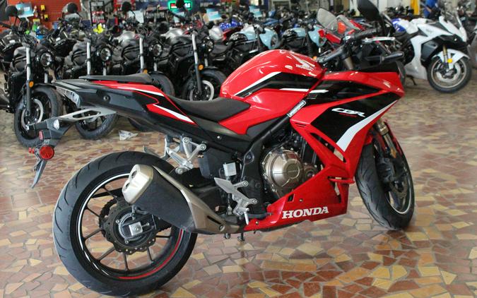 2022 Honda CBR500R ABS CBR500R ABS Matte Gray Metallic - N5300586