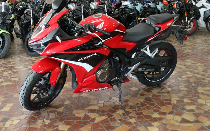 2022 Honda CBR500R ABS CBR500R ABS Matte Gray Metallic - N5300586