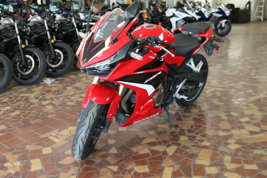 2022 Honda CBR500R ABS CBR500R ABS Matte Gray Metallic - N5300586
