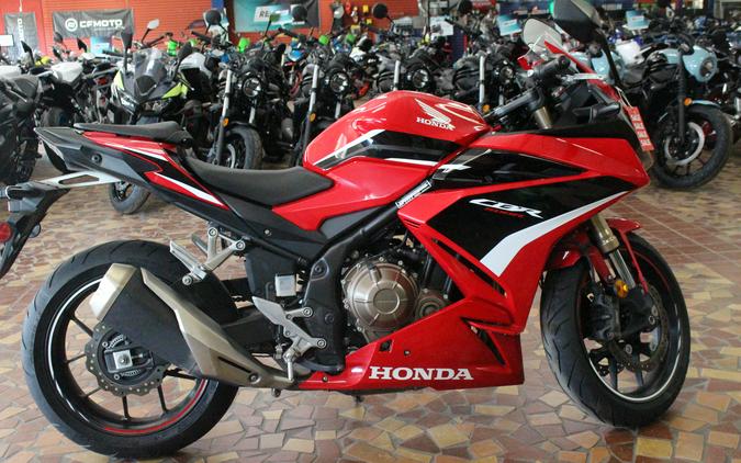 2022 Honda CBR500R ABS CBR500R ABS Matte Gray Metallic - N5300586
