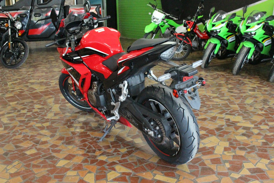 2022 Honda CBR500R ABS CBR500R ABS Matte Gray Metallic - N5300586