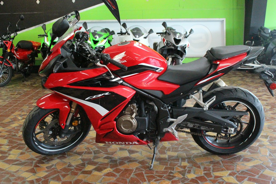 2022 Honda CBR500R ABS CBR500R ABS Matte Gray Metallic - N5300586