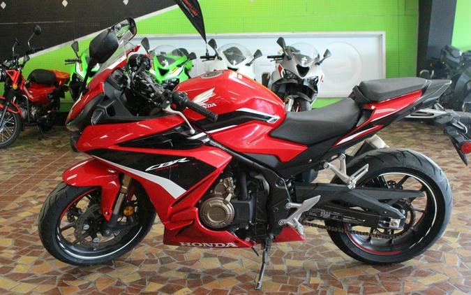 2022 Honda CBR500R ABS CBR500R ABS Matte Gray Metallic - N5300586