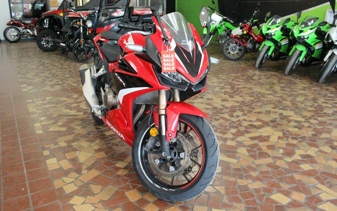 2022 Honda CBR500R ABS CBR500R ABS Matte Gray Metallic - N5300586