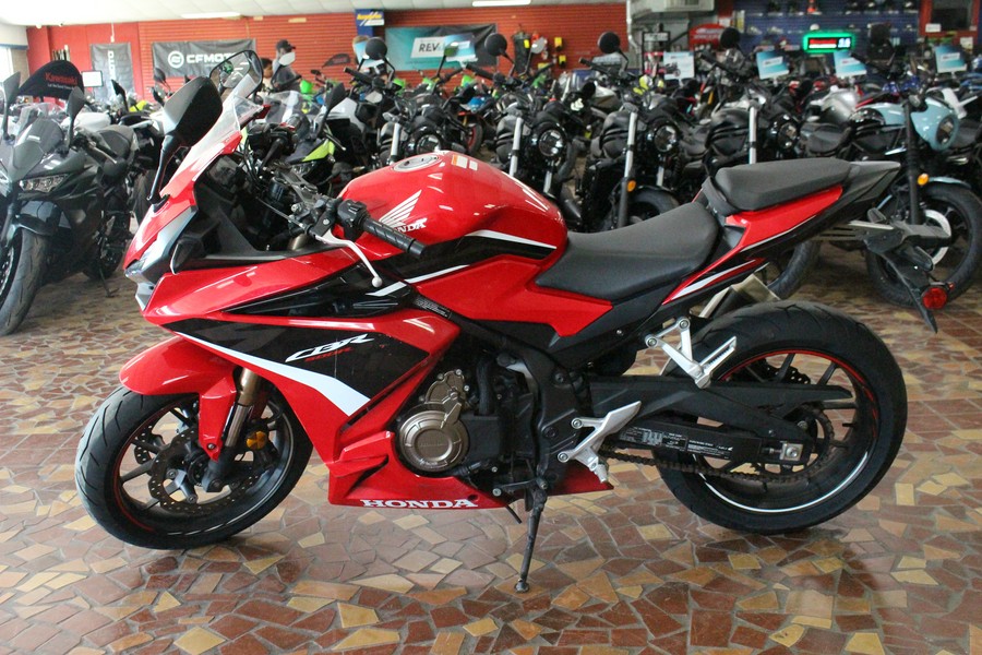 2022 Honda CBR500R ABS CBR500R ABS Matte Gray Metallic - N5300586