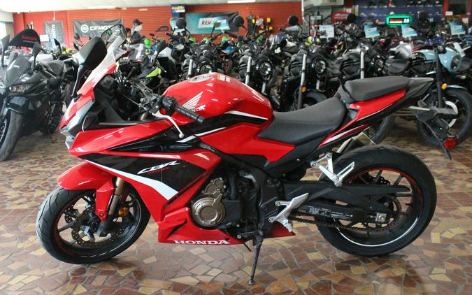 2022 Honda CBR500R ABS CBR500R ABS Matte Gray Metallic - N5300586