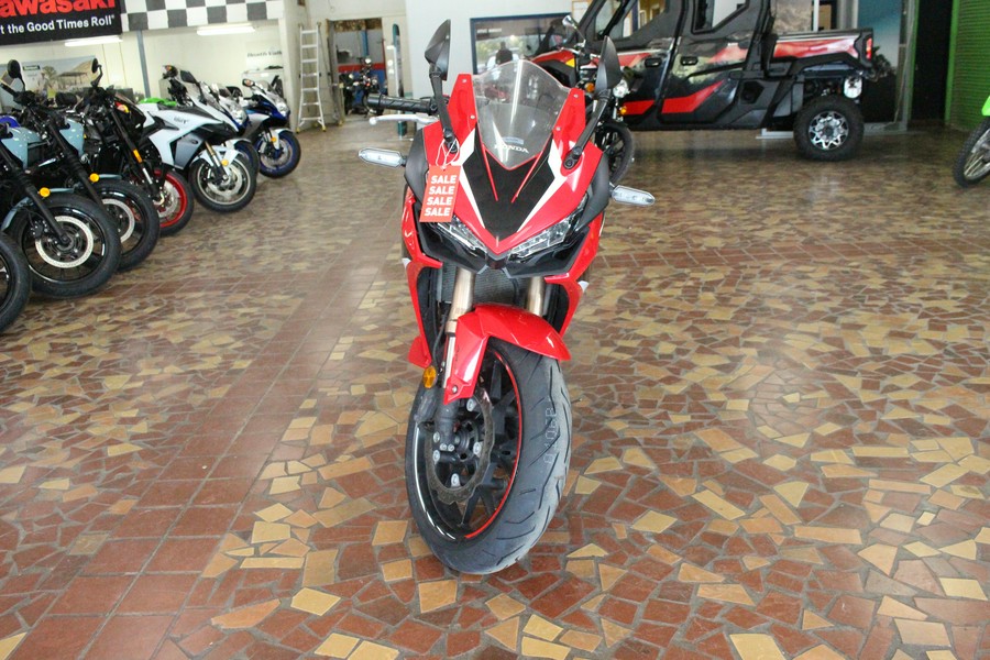 2022 Honda CBR500R ABS CBR500R ABS Matte Gray Metallic - N5300586