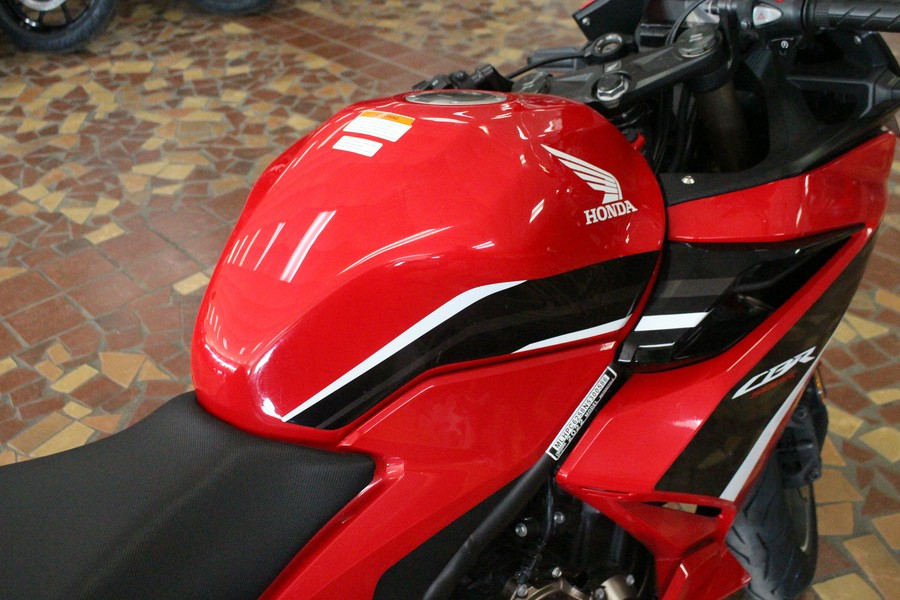 2022 Honda CBR500R ABS CBR500R ABS Matte Gray Metallic - N5300586