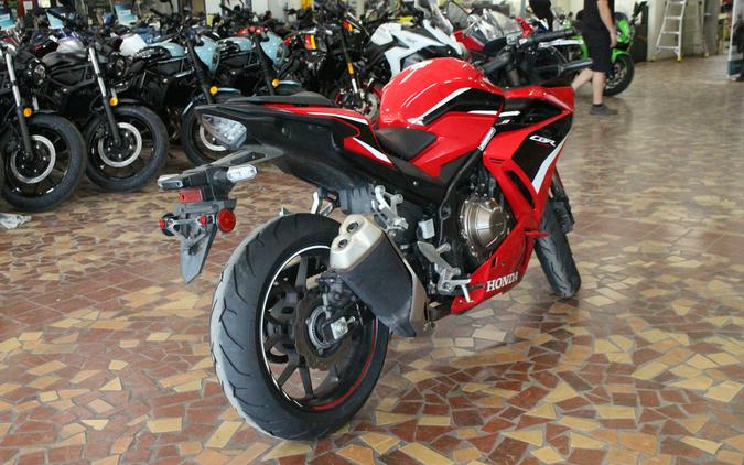 2022 Honda CBR500R ABS CBR500R ABS Matte Gray Metallic - N5300586