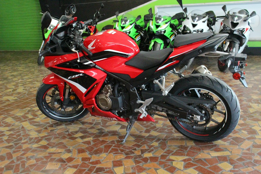 2022 Honda CBR500R ABS CBR500R ABS Matte Gray Metallic - N5300586