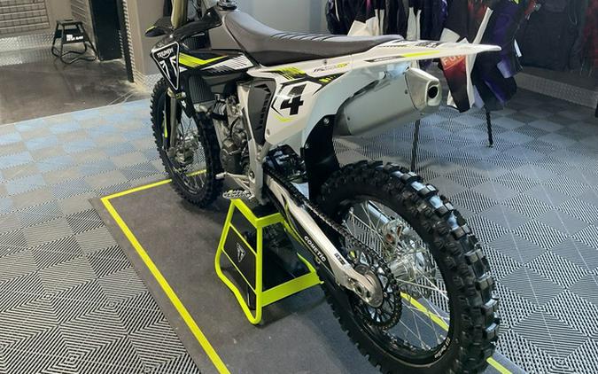 2025 Triumph TF 450-RC Edition Jet Black/Pure White