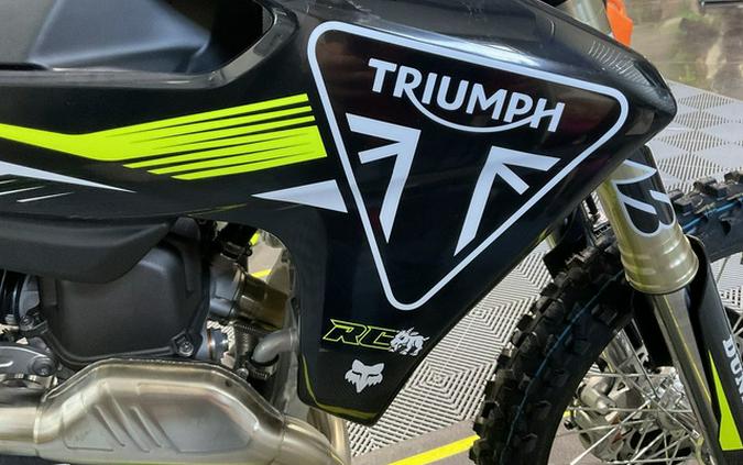 2025 Triumph TF 450-RC Edition Jet Black/Pure White