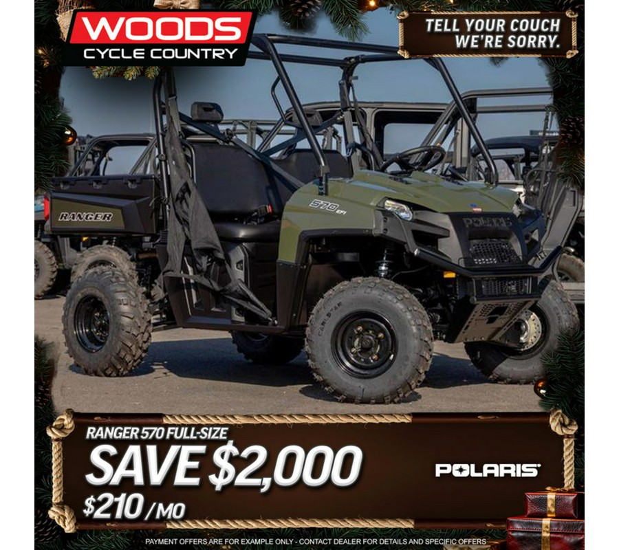 2025 Polaris RANGER 570 Full-Size Base