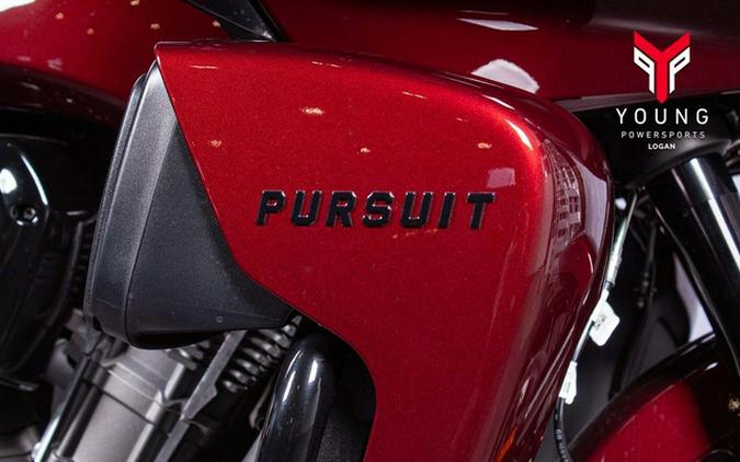 2026 Indian Pursuit Dark Horse 112 w/ PowerBand Audio Maroon Metallic