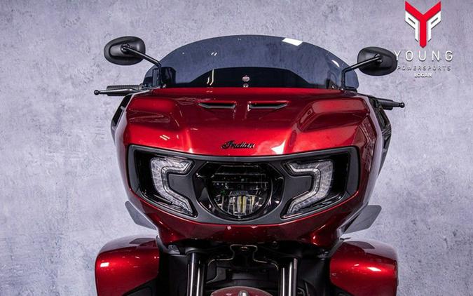 2026 Indian Pursuit Dark Horse 112 w/ PowerBand Audio Maroon Metallic
