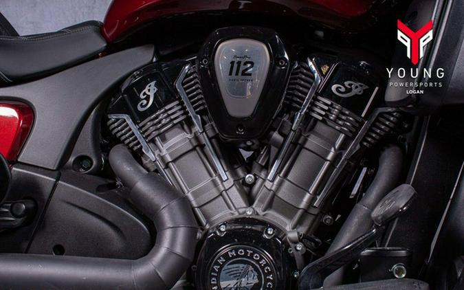 2026 Indian Pursuit Dark Horse 112 w/ PowerBand Audio Maroon Metallic