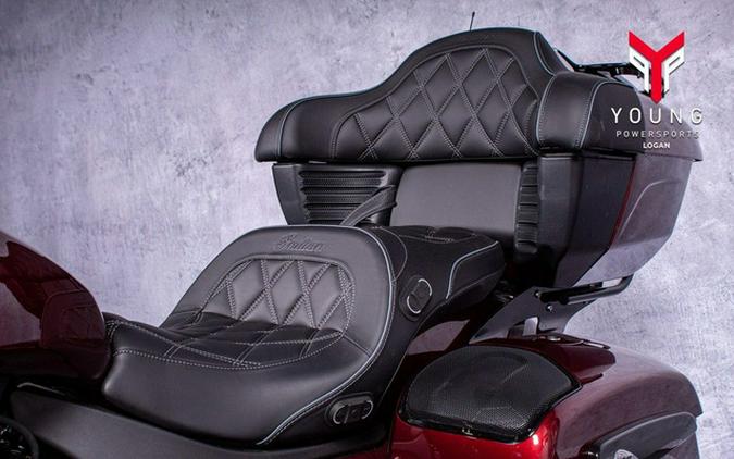 2026 Indian Pursuit Dark Horse 112 w/ PowerBand Audio Maroon Metallic