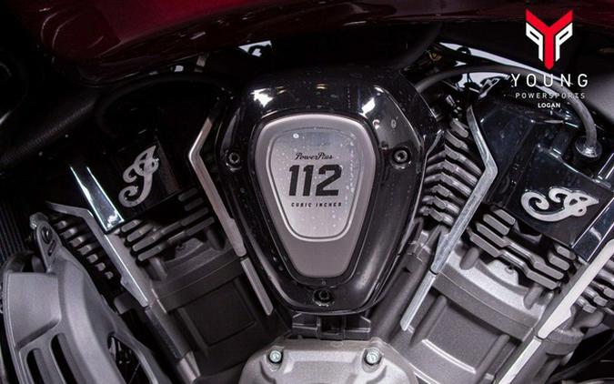 2026 Indian Pursuit Dark Horse 112 w/ PowerBand Audio Maroon Metallic