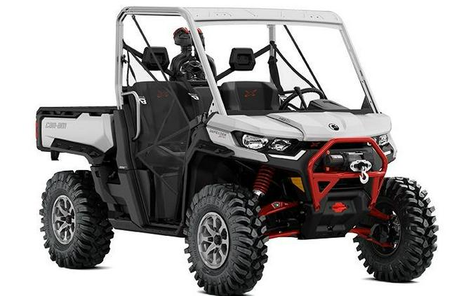 2024 Can-Am Defender X MR HD10 - SILVER / RED