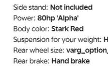 2024 Stark VARG Alpha Enduro 18"_80HP