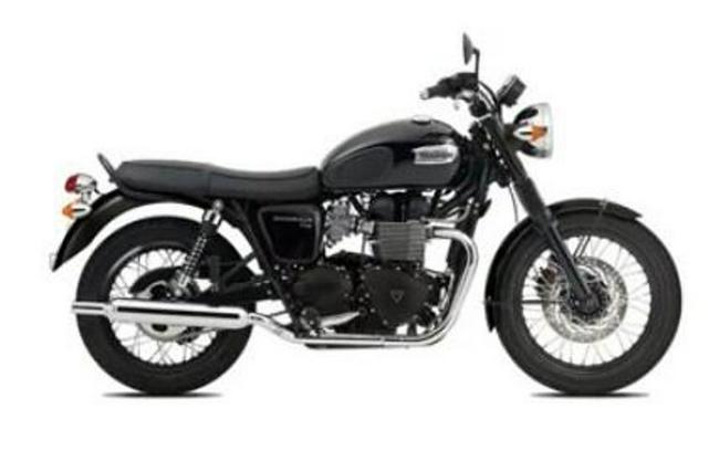 Used 2015 Triumph Bonneville T100 BLACK