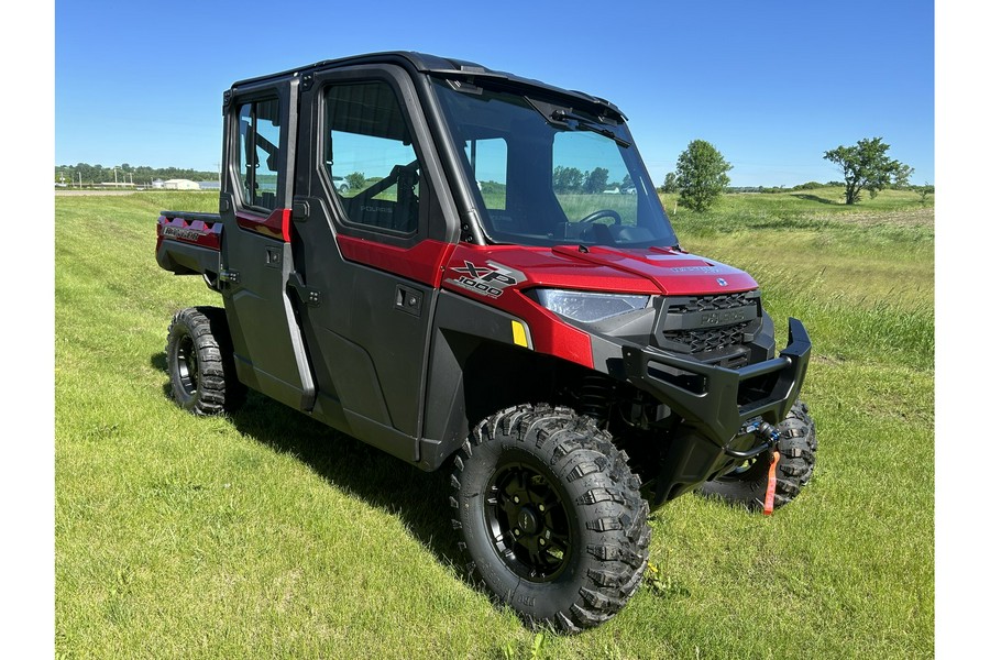 2025 Polaris Industries RANGER CREW XP 1000 NS ED ULT - SUNSET RED Ultimate