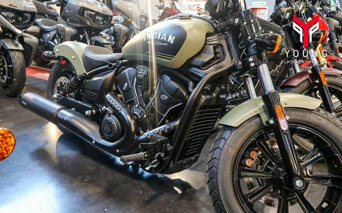 2026 Indian Scout Bobber Limited +Tech Moss Green Smoke