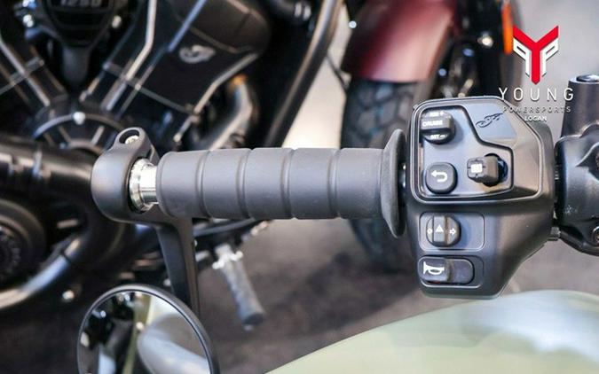 2026 Indian Scout Bobber Limited +Tech Moss Green Smoke