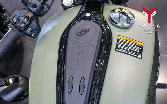 2026 Indian Scout Bobber Limited +Tech Moss Green Smoke