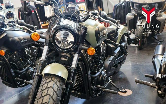 2026 Indian Scout Bobber Limited +Tech Moss Green Smoke