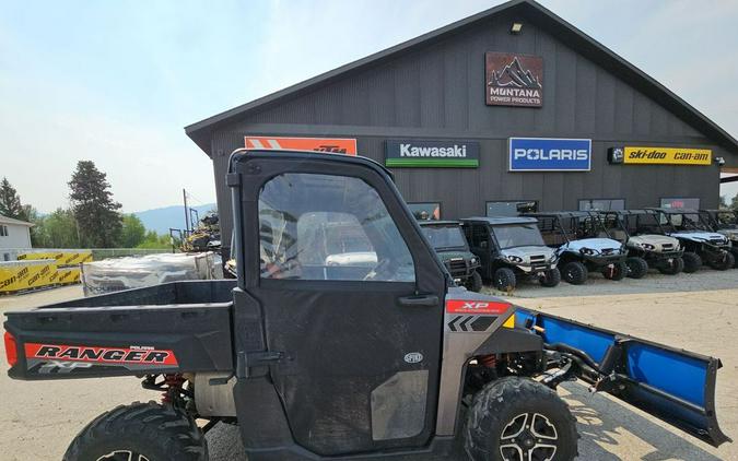 2015 Polaris® Ranger XP® 900 EPS Super Steel Gray