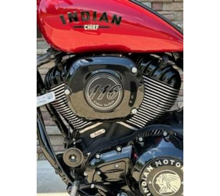 2024 Indian Chief Dark Horse Sunset Red Metallic