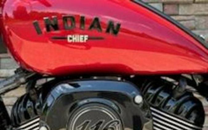 2024 Indian Chief Dark Horse Sunset Red Metallic