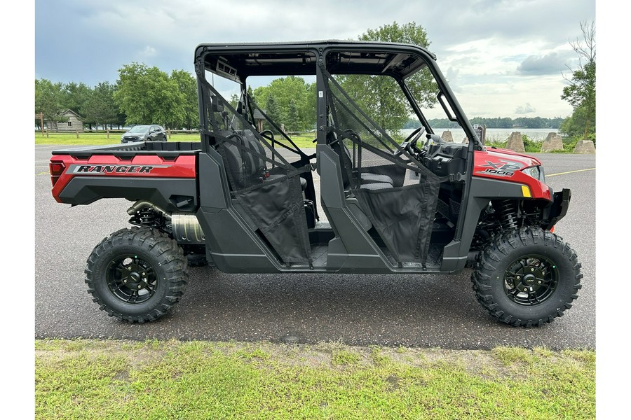 2025 Polaris Industries RANGER CREW XP 1000 PREMIUM - SUNSET RED Premium