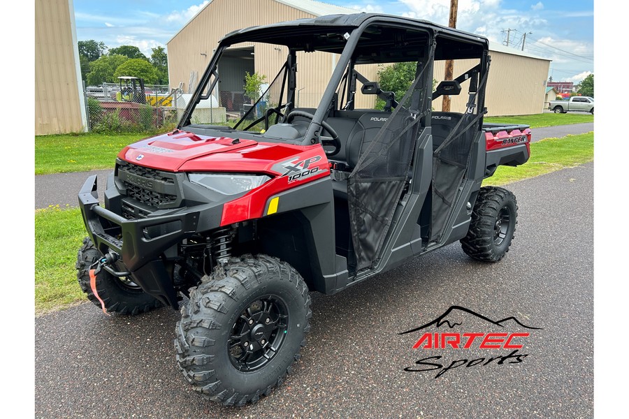 2025 Polaris Industries RANGER CREW XP 1000 PREMIUM - SUNSET RED Premium