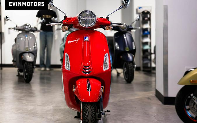 2025 Vespa PRIMAVERA RED 150 US MY25