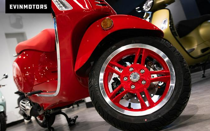 2025 Vespa PRIMAVERA RED 150 US MY25