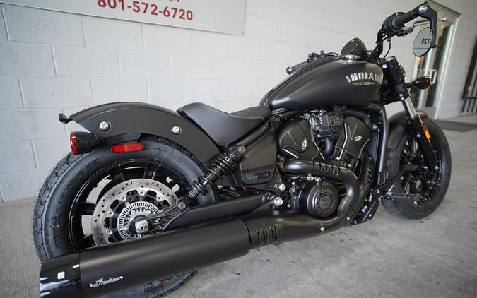 2025 Indian Motorcycle® Scout® Bobber Limited +Tech Black Smoke