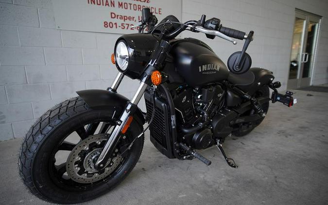 2025 Indian Motorcycle® Scout® Bobber Limited +Tech Black Smoke