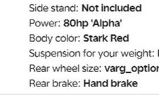 2024 Stark VARG Alpha Enduro 18"_80HP