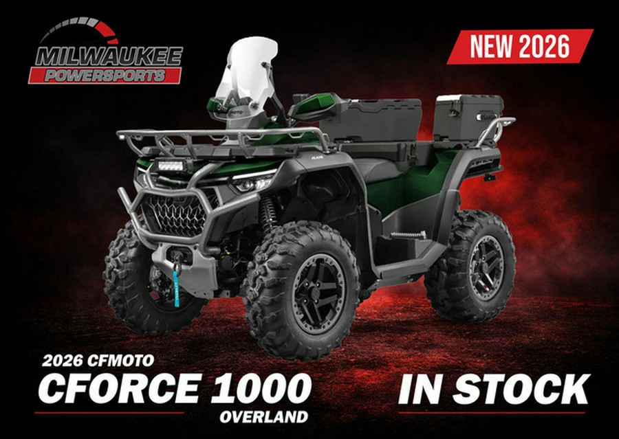 2026 CFMOTO CFORCE 1000 Overland