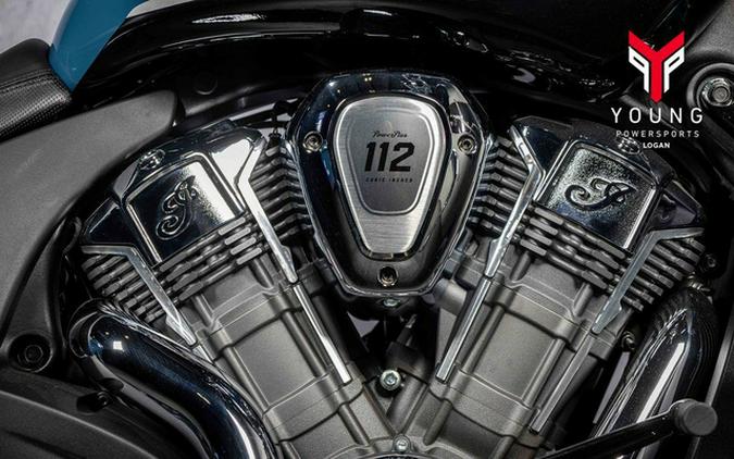 2026 Indian Chieftain PowerPlus Limited 112 w/PowerBand Audio Stom Blue with Black Met